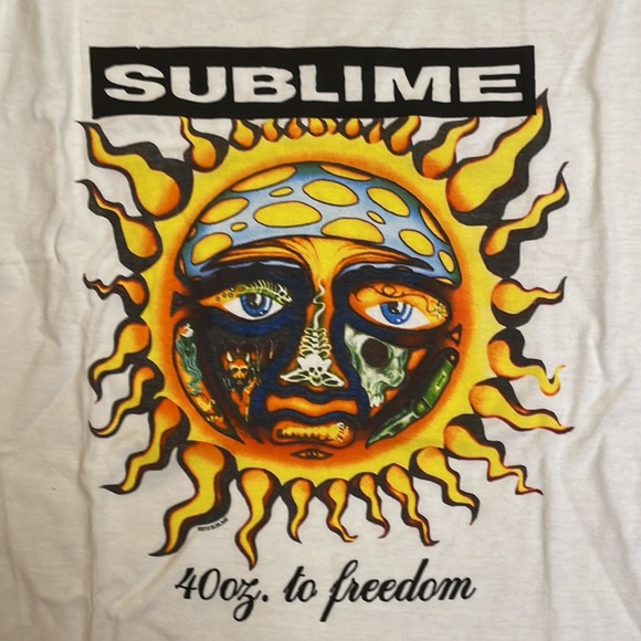 NWOT Sublime 40z to freedom women cut tee - Picture 2 of 4